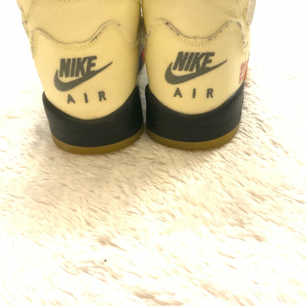 Jordan x Off-White Air Jordan 5 Retro SP "Sail" sneakers - Picture 11 of 12